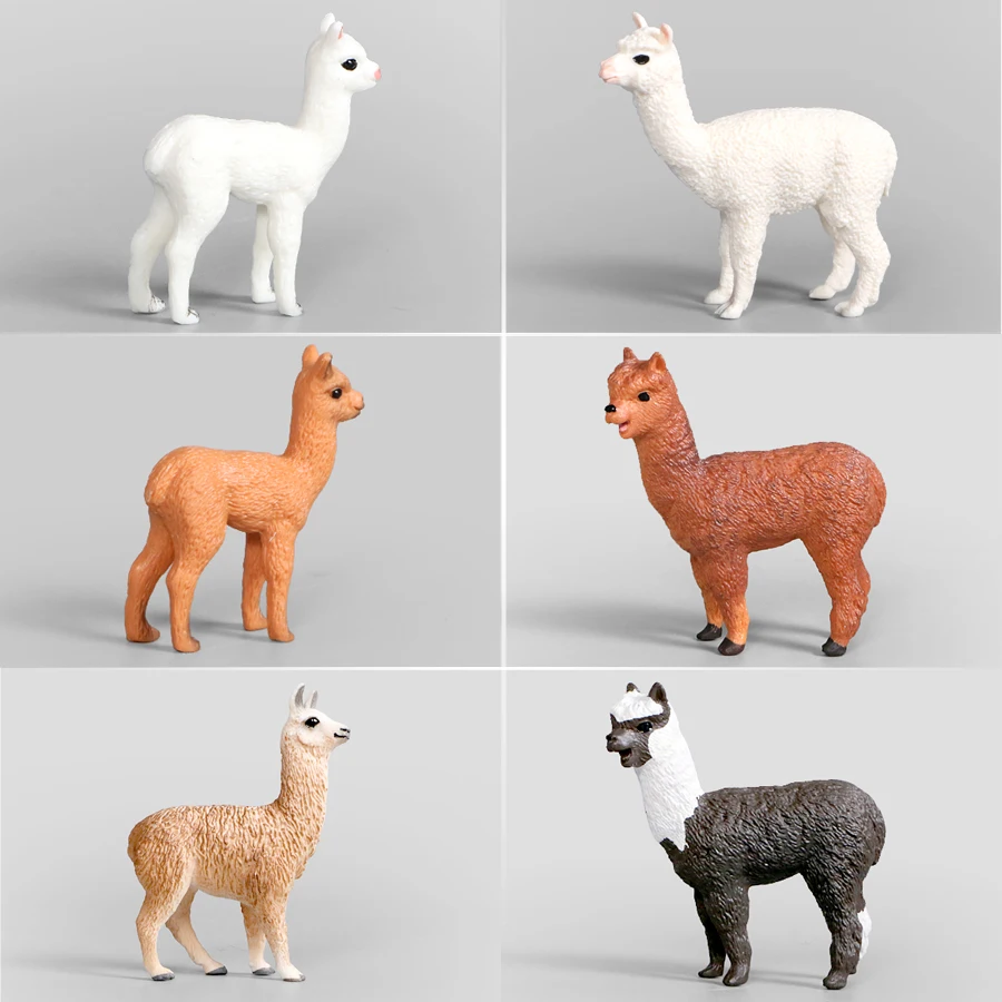 Simulation Animal Models Alpaca Figurines PVC Action Figure Miniature Toy For Children Montessori Educational Learning Toy
Simulation Animal Models Alpaca Figurines PVC Action Figure Miniature Toy For Children Montessori Educational Learning Toy