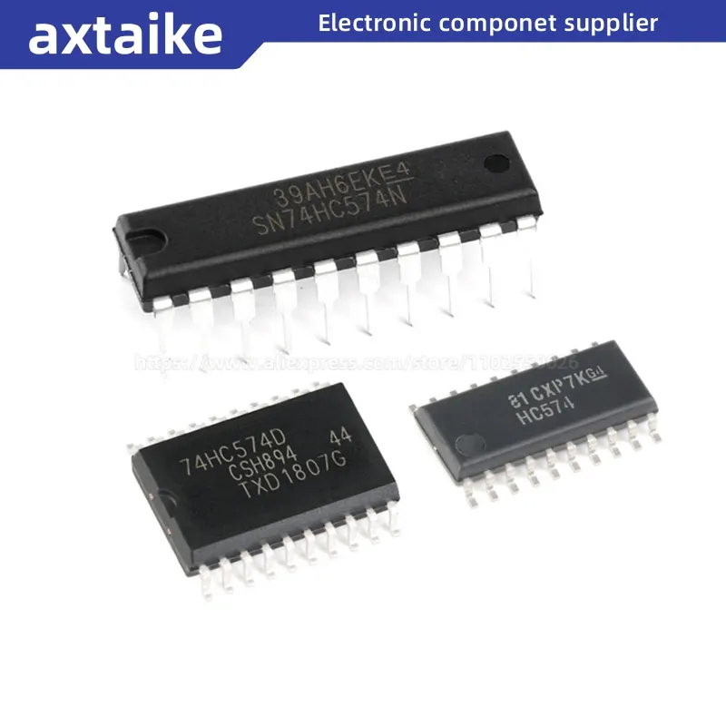 5PCS SN74HC574N DIP20 74HC574D SN74HC574DWR SOIC-20 74HC574PW SN74HC574PWR TSSOP-20 SN74HC574NSR D-Type Edge Triggered Flip-Flop
5PCS SN74HC574N DIP20 74HC574D SN74HC574DWR SOIC-20 74HC574PW SN74HC574PWR TSSOP-20 SN74HC574NSR D-Type Edge Triggered Flip-Flop