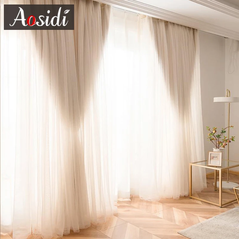 Double Layer Blackout Curtains For Living Room Hall luxury Girl Bedroom Window Curtain With White Tulle Long Background Drapes 
Double Layer Blackout Curtains For Living Room Hall luxury Girl Bedroom Window Curtain With White Tulle Long Background Drapes