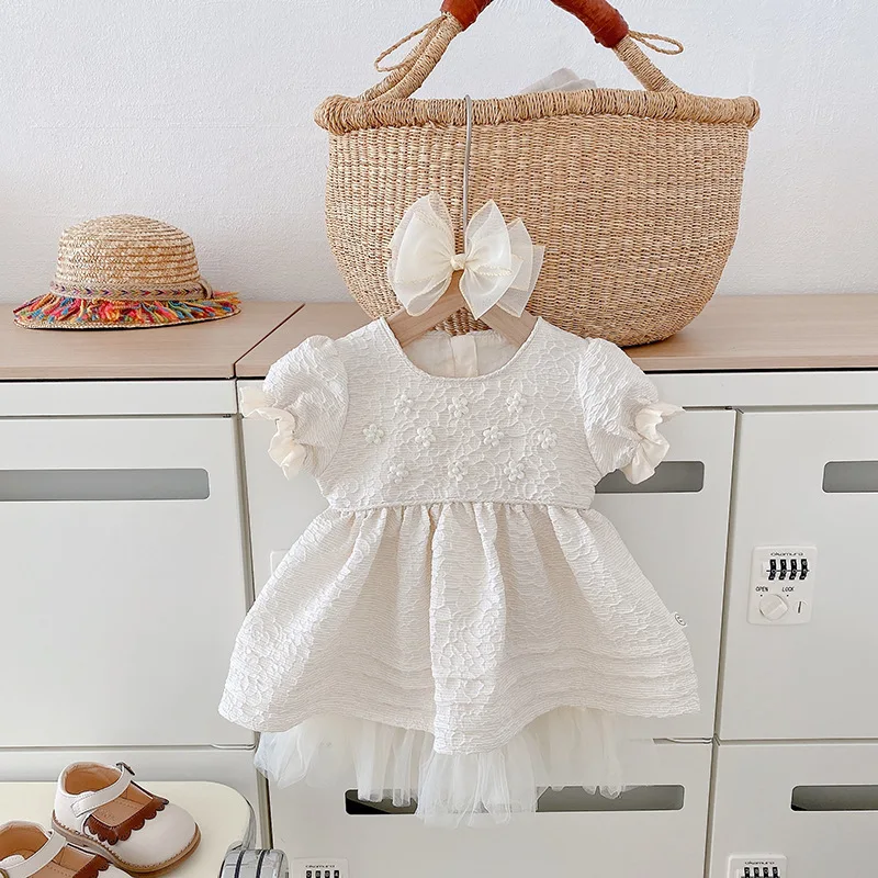 Luxury Baby Dress for 2022 Eid Baptism Baby Girl Princess Summer Clothes Tulle Toddler Birth Girls Elegant Christening Dress
Luxury Baby Dress for 2022 Eid Baptism Baby Girl Princess Summer Clothes Tulle Toddler Birth Girls Elegant Christening Dress