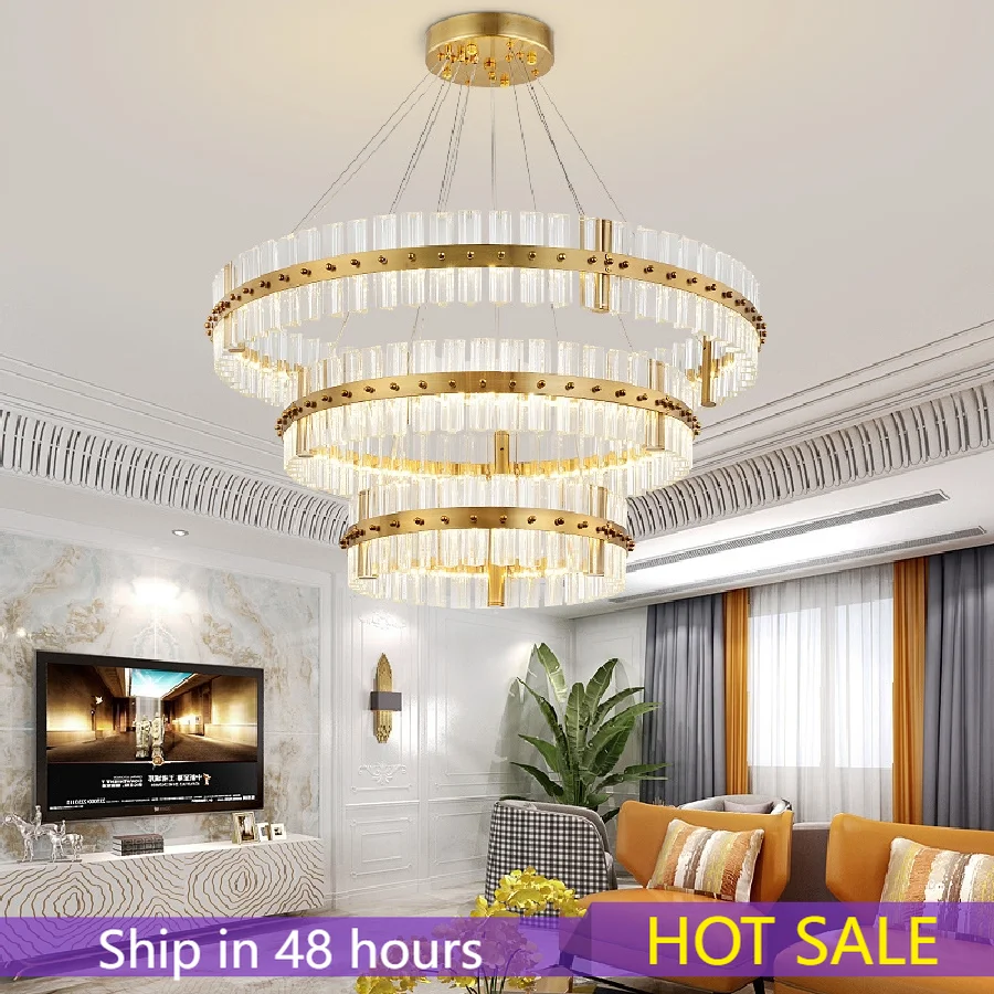 Modern LED Chandeliers for Living Room Ring Crystal Light Chandelier Dining Room Cristal Hanging Lamp Lustre Luminaires Fixtures
Modern LED Chandeliers for Living Room Ring Crystal Light Chandelier Dining Room Cristal Hanging Lamp Lustre Luminaires Fixtures