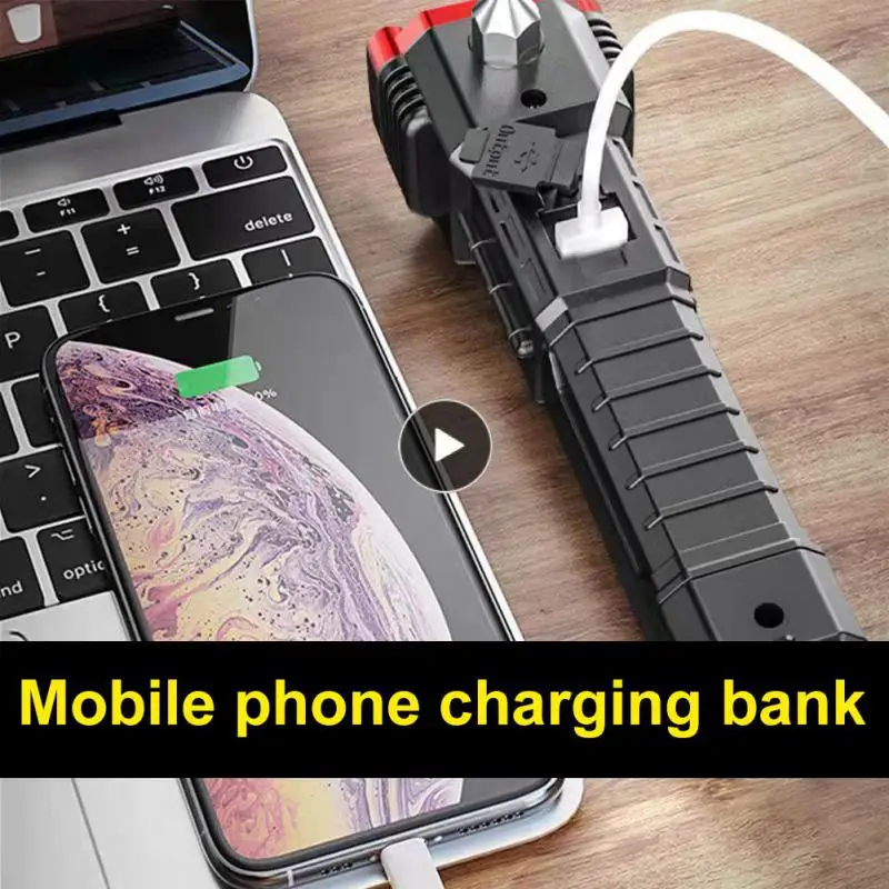 Work Light Fire Self-rescue With Strong Magnetic Rechargeble Emergency Life-saving Lamp Car Safety Hammer 10w Flashlight Led
Work Light Fire Self-rescue With Strong Magnetic Rechargeble Emergency Life-saving Lamp Car Safety Hammer 10w Flashlight Led