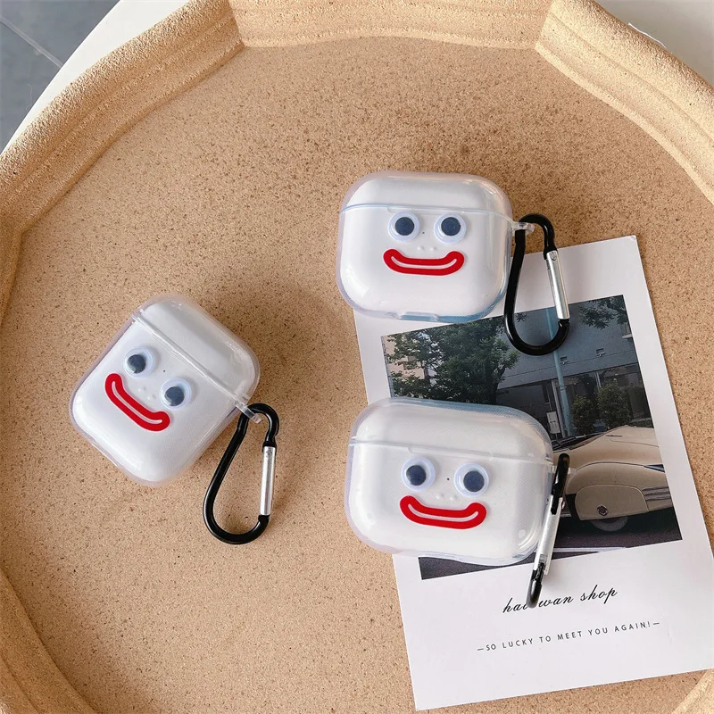 Cartoon Cute Forky Face Transparent Case for Apple AirPods 1 2 3 Pro Cases Cover IPhone Bluetooth Earbuds Earphone Air Pods Case
Cartoon Cute Forky Face Transparent Case for Apple AirPods 1 2 3 Pro Cases Cover IPhone Bluetooth Earbuds Earphone Air Pods Case