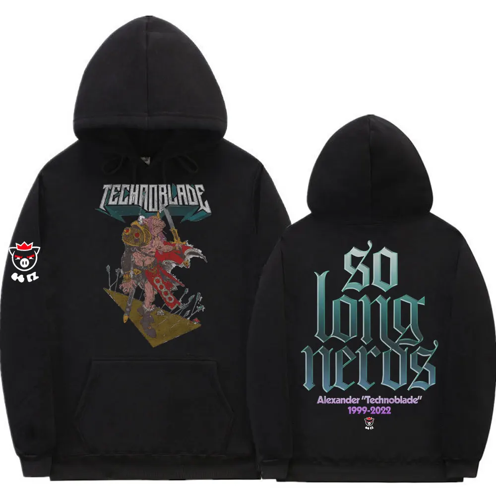 Technoblade RIP So Long Nerds Dream Team SMP MCYT Merch Print Hoodie Fuuny Men Women Harajuku Oversized Hoodies Mens Sweatshirt
Technoblade RIP So Long Nerds Dream Team SMP MCYT Merch Print Hoodie Fuuny Men Women Harajuku Oversized Hoodies Mens Sweatshirt