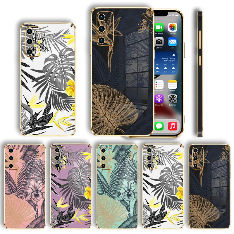 Tropical Plants Phone Coque Capa For Samsung S21 Plus S22 Ultra 5G S20 FE S8 S9 Note 20 10 S7 S10 Lite S10e S20FE Note20 Note10
Tropical Plants Phone Coque Capa For Samsung S21 Plus S22 Ultra 5G S20 FE S8 S9 Note 20 10 S7 S10 Lite S10e S20FE Note20 Note10