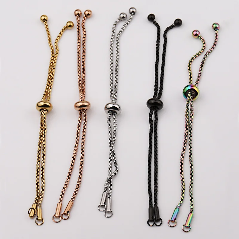3pcs/Lot 12.5cm Adjustable Stainless Steel Chains For DIY Jewelry Making Bracelet Accessories
3pcs/Lot 12.5cm Adjustable Stainless Steel Chains For DIY Jewelry Making Bracelet Accessories