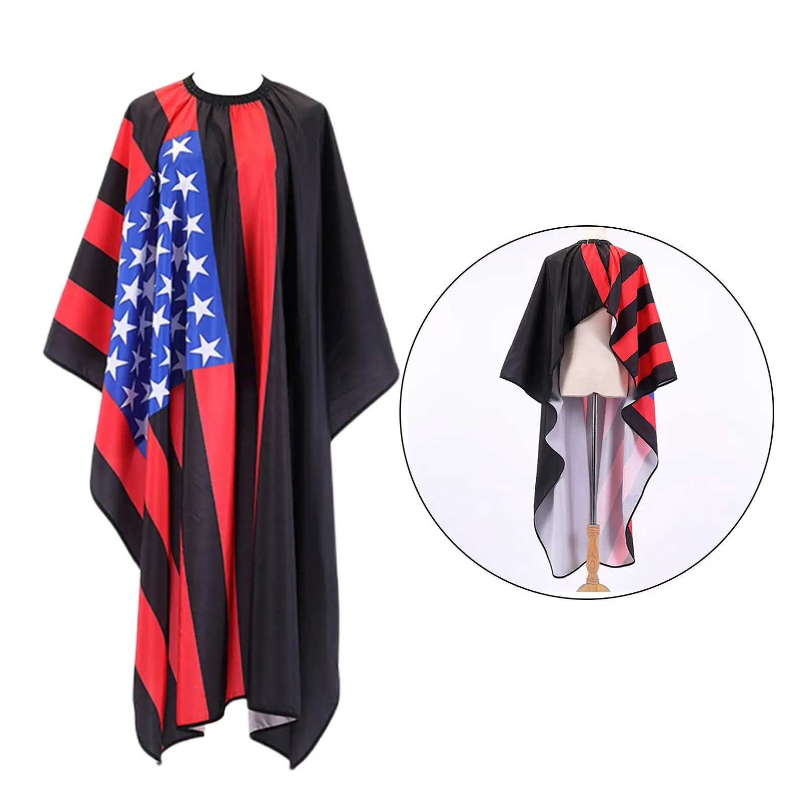 Haircut Cloth Waterproof Anti Static Dyeing Hair Dyeing Breathable for Home Haircut Salon Hairdresser Cosmetology Supplies
Haircut Cloth Waterproof Anti Static Dyeing Hair Dyeing Breathable for Home Haircut Salon Hairdresser Cosmetology Supplies