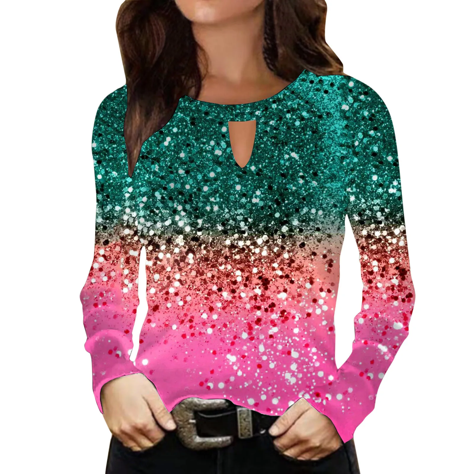 Women Workout Top V Neck Womens Fashion Long Sleeve Casual Printed Round Neck Long Sleeve Top Long Sleeve Shirt Plain Women
Women Workout Top V Neck Womens Fashion Long Sleeve Casual Printed Round Neck Long Sleeve Top Long Sleeve Shirt Plain Women