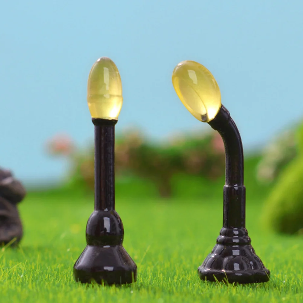 9 Pcs Crafts Tiny House Decor Mini Adornment Decorative Street Light Desktop Garden Prop Resin Small Lamps
9 Pcs Crafts Tiny House Decor Mini Adornment Decorative Street Light Desktop Garden Prop Resin Small Lamps