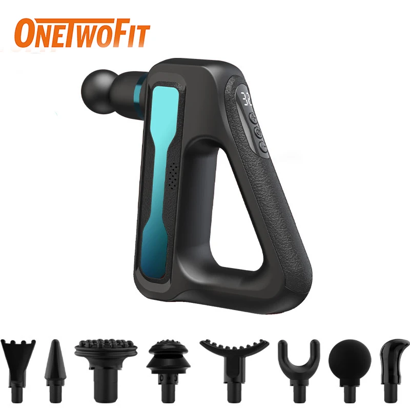 OneTwoFit 32 Level Electric Massage Gun Fascia Gun Deep Tissue Neck Body Back Muscle Sport Massager Relaxation Pain Relief
OneTwoFit 32 Level Electric Massage Gun Fascia Gun Deep Tissue Neck Body Back Muscle Sport Massager Relaxation Pain Relief