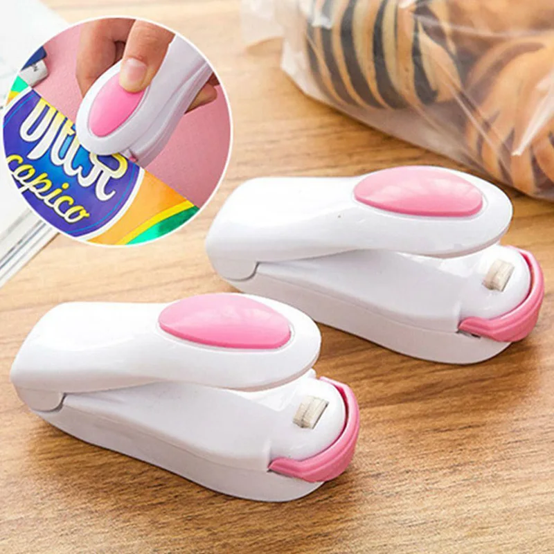 Household Snack Sealing Machine Sealed Packaging Food Bags Heat Sealer Handheld Holder Food Saver Storage Kitchen Accessories
Household Snack Sealing Machine Sealed Packaging Food Bags Heat Sealer Handheld Holder Food Saver Storage Kitchen Accessories