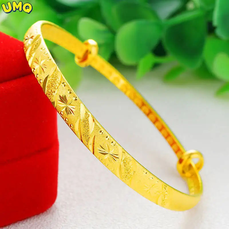 Imitation Gold Bracelet Female Exquisite Sky Star Bracelet Smooth Wide Version Push-pull Gold Bracelet Jewelry Will Not Fade for
Imitation Gold Bracelet Female Exquisite Sky Star Bracelet Smooth Wide Version Push-pull Gold Bracelet Jewelry Will Not Fade for