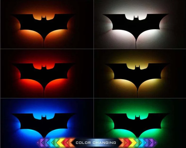Batman Light 3D Wall Light Decoration Bedside Light Superhero Atmosphere Sign Light
Batman Light 3D Wall Light Decoration Bedside Light Superhero Atmosphere Sign Light