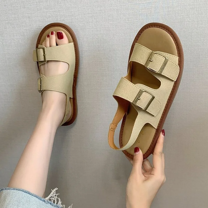 Retro Women Sandals Hook Loop Wedge Shoes Platform Ladies Comfort Female Footwear Buckle Strap 2022 Summer New Plus Size
Retro Women Sandals Hook Loop Wedge Shoes Platform Ladies Comfort Female Footwear Buckle Strap 2022 Summer New Plus Size