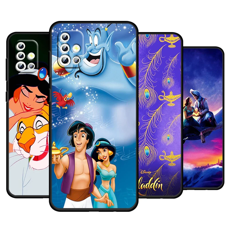 Aladdin And The Magic Lamp For Samsung Galaxy A73 A52S A72 A71 A52 A51 A12 A32 A21S 4G 5G Silicone Soft Black Phone Case Fundas
Aladdin And The Magic Lamp For Samsung Galaxy A73 A52S A72 A71 A52 A51 A12 A32 A21S 4G 5G Silicone Soft Black Phone Case Fundas