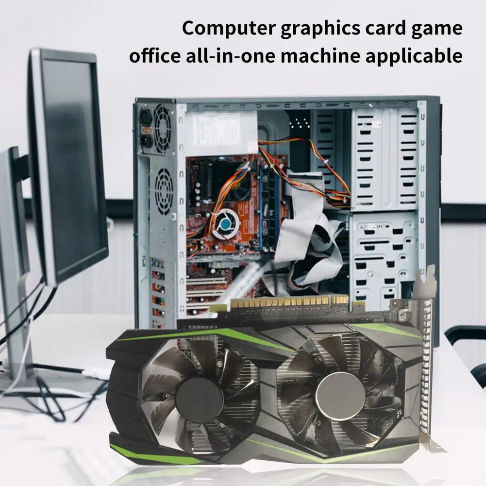 Helpful High Clarity Discrete Gaming Graphics Card Wide Compatibility Desktop Graphics Card Stable Output for Computer
Helpful High Clarity Discrete Gaming Graphics Card Wide Compatibility Desktop Graphics Card Stable Output for Computer