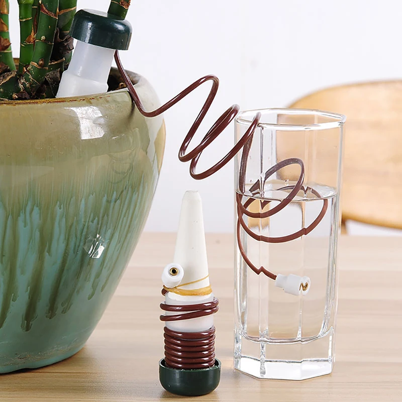 10pcs Self-Watering Plant Waterers Drip Irrigation System Automatic Watering Probes household Indoor Houseplant Watering Device
10pcs Self-Watering Plant Waterers Drip Irrigation System Automatic Watering Probes household Indoor Houseplant Watering Device