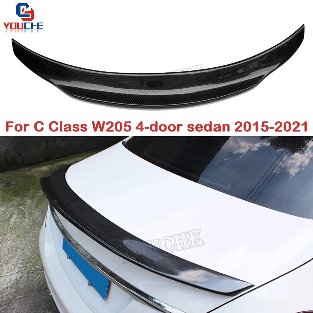 Real Carbon Fiber PSM Style Rear Spoiler Wing For Mercedes W205 C Class 4-door Sedan 2015-2021 C180 C200 C250 C300 C350 Spoiler
Real Carbon Fiber PSM Style Rear Spoiler Wing For Mercedes W205 C Class 4-door Sedan 2015-2021 C180 C200 C250 C300 C350 Spoiler