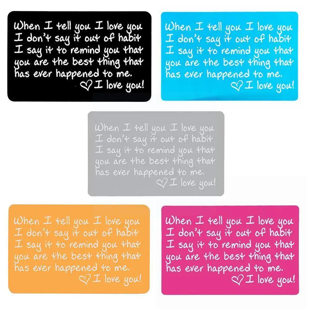 Мини-кошелек с надписью «Love Note», «I Love You»
Мини-кошелек с надписью «Love Note», «I Love You»