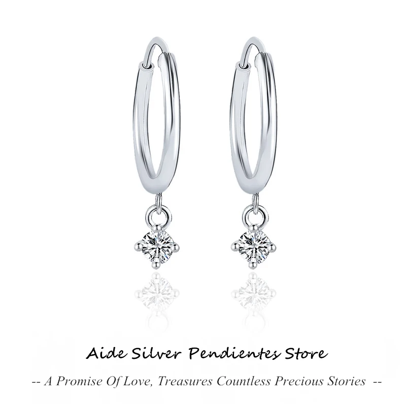 AIDE Classic Four Claw 0.3 Carat Diamond Moissanite Pendant Earring 925 Sterling Silver Ear Buckle GH Color Anniversary Aros
AIDE Classic Four Claw 0.3 Carat Diamond Moissanite Pendant Earring 925 Sterling Silver Ear Buckle GH Color Anniversary Aros