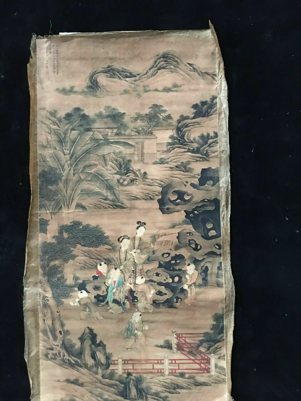 Chinese Old Scroll Wang Pu - happy Pictures Painting Rice paper painting Slice
Chinese Old Scroll Wang Pu - happy Pictures Painting Rice paper painting Slice