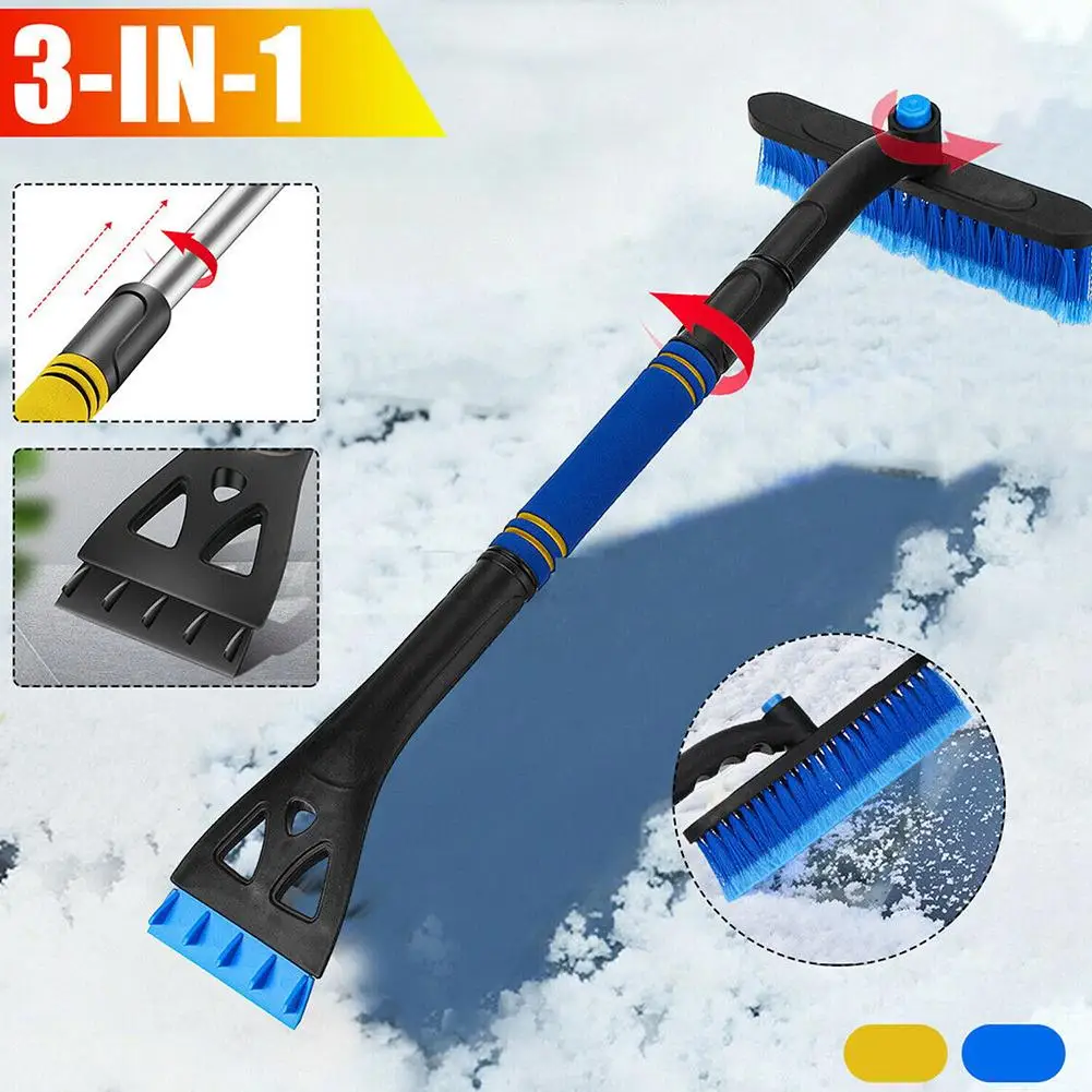 3-in-1 Expandable Car Ice Scraper With Snow Sweeping Brush Multifunctional Windshield Defrost Shovel Tool Car Accessories Drop
3-in-1 Expandable Car Ice Scraper With Snow Sweeping Brush Multifunctional Windshield Defrost Shovel Tool Car Accessories Drop