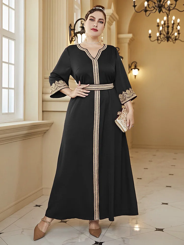 TOLEEN Women Plus Size Large Maxi Dresses 2022 Summer Luxury Chic Elegant Long Sleeve Muslim Turkish Party Evening Robe Clothing
TOLEEN Women Plus Size Large Maxi Dresses 2022 Summer Luxury Chic Elegant Long Sleeve Muslim Turkish Party Evening Robe Clothing