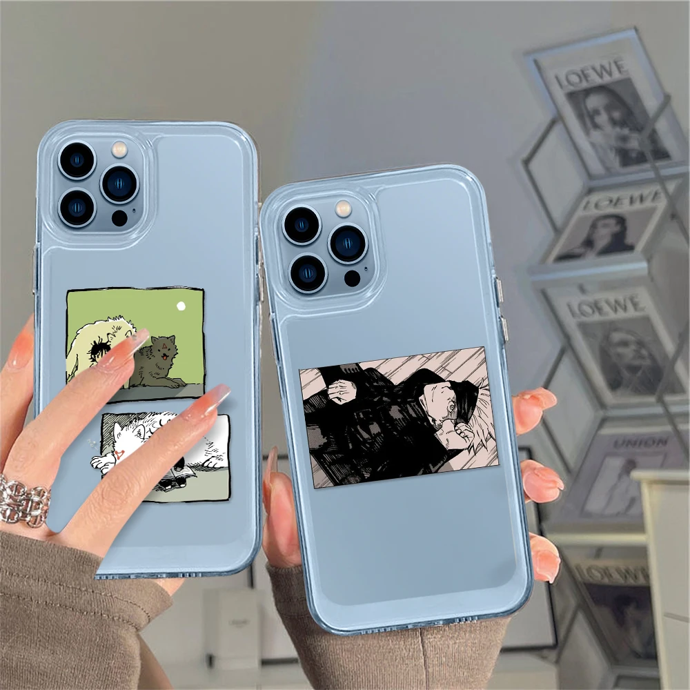 Clear Phone Case for iPhone 14 13 12 11 Pro Max Mini XS XR X Back Cover for iPhone14promax Anime Jujutsu Kaisen Coque Fundas
Clear Phone Case for iPhone 14 13 12 11 Pro Max Mini XS XR X Back Cover for iPhone14promax Anime Jujutsu Kaisen Coque Fundas
