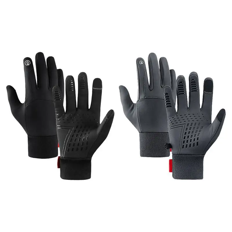 

Велосипедные перчатки, зимние мотоциклетные перчатки, велосипедные перчатки для сенсорного экрана, ветрозащитные теплые лыжные перчатки для езды на велосипеде и скутере