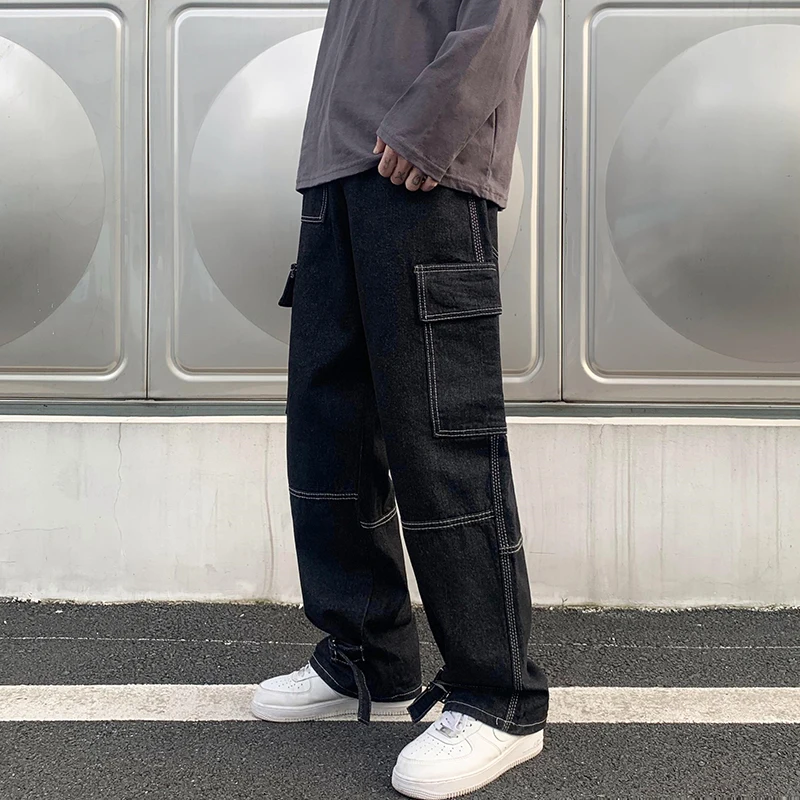 Men Wide Leg Jeans Hip Hop Casual Men's Straight Baggy Denim Pants Streetwear Skateboard Pant Neutral Trousers Plus Size S-5XL
Men Wide Leg Jeans Hip Hop Casual Men's Straight Baggy Denim Pants Streetwear Skateboard Pant Neutral Trousers Plus Size S-5XL