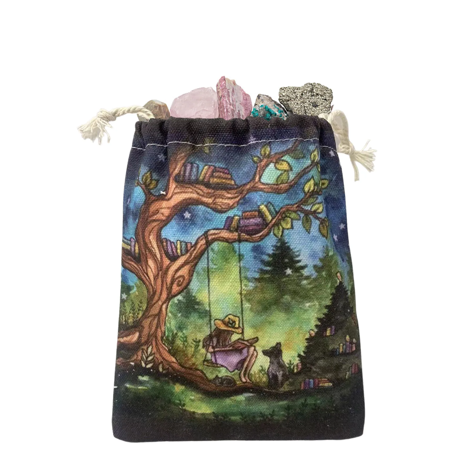 Swing Pattern Tarot Rune Bag Board Game Drawstring Tarot Bag Novel Tarot Card & Dice Storage Bag Tarot Card Holder Bag Jewelry
Swing Pattern Tarot Rune Bag Board Game Drawstring Tarot Bag Novel Tarot Card & Dice Storage Bag Tarot Card Holder Bag Jewelry