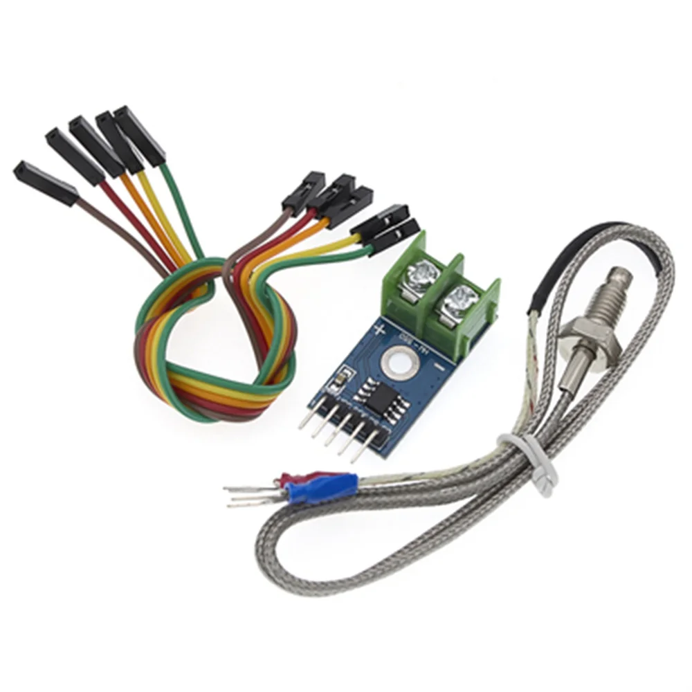 MAX6675 Module + K Type Thermocouple Thermocouple Senso Temperature Degrees Module for arduino
MAX6675 Module + K Type Thermocouple Thermocouple Senso Temperature Degrees Module for arduino
