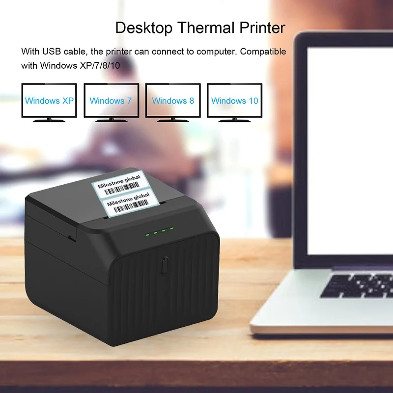 Bluetooth Thermal Label Printer 80MM Barcode Printer Desktop 2inch/58mm Thermal Receipt Printer Support Adhesive Sticker Paper
Bluetooth Thermal Label Printer 80MM Barcode Printer Desktop 2inch/58mm Thermal Receipt Printer Support Adhesive Sticker Paper
