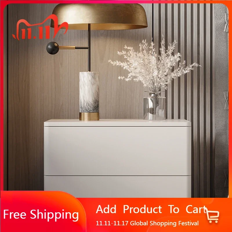 White Style Nordic Bedside Table With Modern Bedroom Nightstand Small Space Minimalist Storage Organizer Bedroom Furniture
White Style Nordic Bedside Table With Modern Bedroom Nightstand Small Space Minimalist Storage Organizer Bedroom Furniture