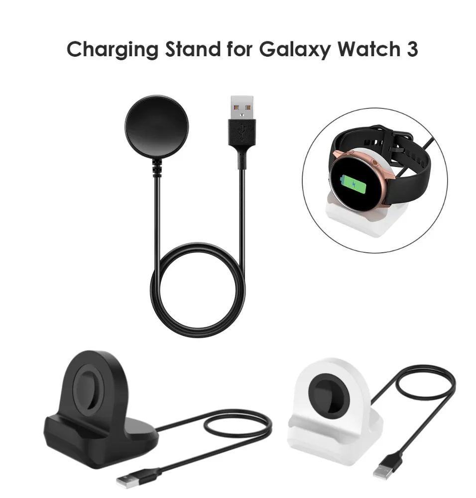 Smart Watch Dock Charger For Samsung Galaxy Watch 3 Active 1 2 For Samsung Galaxy Watch 4 Classic Charging Stand Holder
Smart Watch Dock Charger For Samsung Galaxy Watch 3 Active 1 2 For Samsung Galaxy Watch 4 Classic Charging Stand Holder