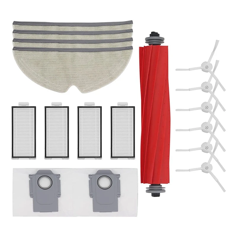 Запчасти для Roborock Q7 Q7max, основная и боковая щетки, фильтр НЕРА, сменные детали 
Запчасти для Roborock Q7 Q7max, основная и боковая щетки, фильтр НЕРА, сменные детали