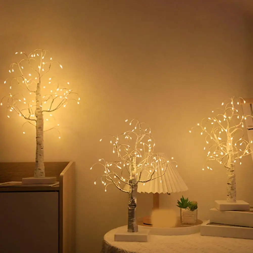 Excellent Tree Lamp Realistic Looking Attractive Xmas Birch Tree Night Lamp Desktop Decoration Night Lamp Desktop Light
Excellent Tree Lamp Realistic Looking Attractive Xmas Birch Tree Night Lamp Desktop Decoration Night Lamp Desktop Light