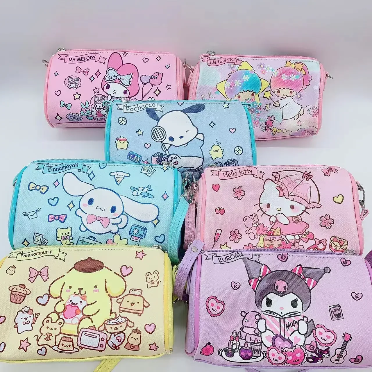 Sanrioed Kawaii Anime Cartoon series HelloKitty My melody Kuromi Cinnamoroll Creative cute girl stationery bag storage bag gift
Sanrioed Kawaii Anime Cartoon series HelloKitty My melody Kuromi Cinnamoroll Creative cute girl stationery bag storage bag gift