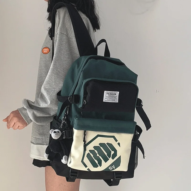 High School Bags for Teenage Girls Boys Student Middle School Backpack Women Large Capacity Patchwork Cool Casual 2022 New
High School Bags for Teenage Girls Boys Student Middle School Backpack Women Large Capacity Patchwork Cool Casual 2022 New