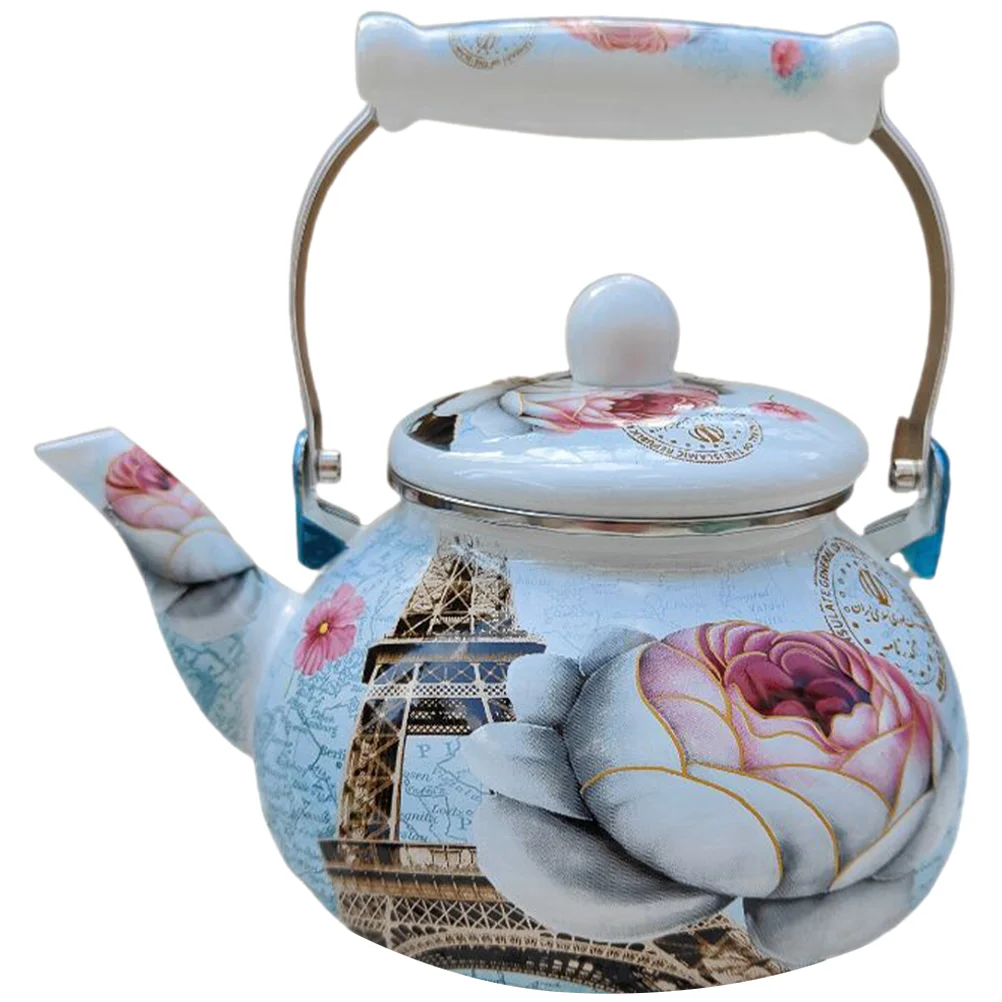 Tea Kettle Enamel Teapot Pot Water Whistling Coffee Stove Stovetop Decorative Pitcher Vintage Gas Retro Serving Steel Portable
Tea Kettle Enamel Teapot Pot Water Whistling Coffee Stove Stovetop Decorative Pitcher Vintage Gas Retro Serving Steel Portable