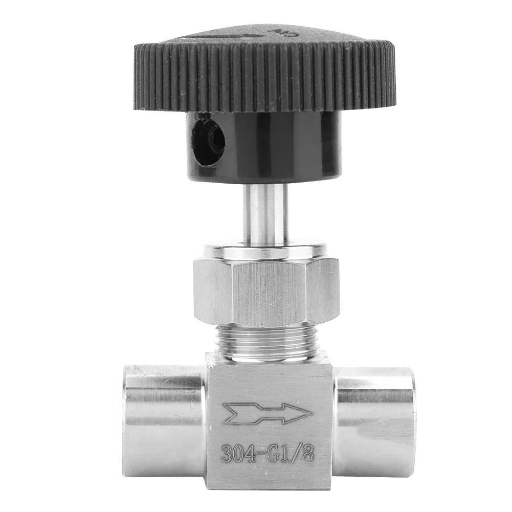 Stainless Steel BSPP Female Thread Straight Needle Valve for Water Gas Oil Transmission(Type A)
Stainless Steel BSPP Female Thread Straight Needle Valve for Water Gas Oil Transmission(Type A)
