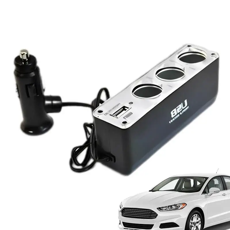 12v Car Fast Charger USB Car Charger Adapter 3 Socket Design Built-in Protection Circuit Material DC Cigarette Outlet
12v Car Fast Charger USB Car Charger Adapter 3 Socket Design Built-in Protection Circuit Material DC Cigarette Outlet