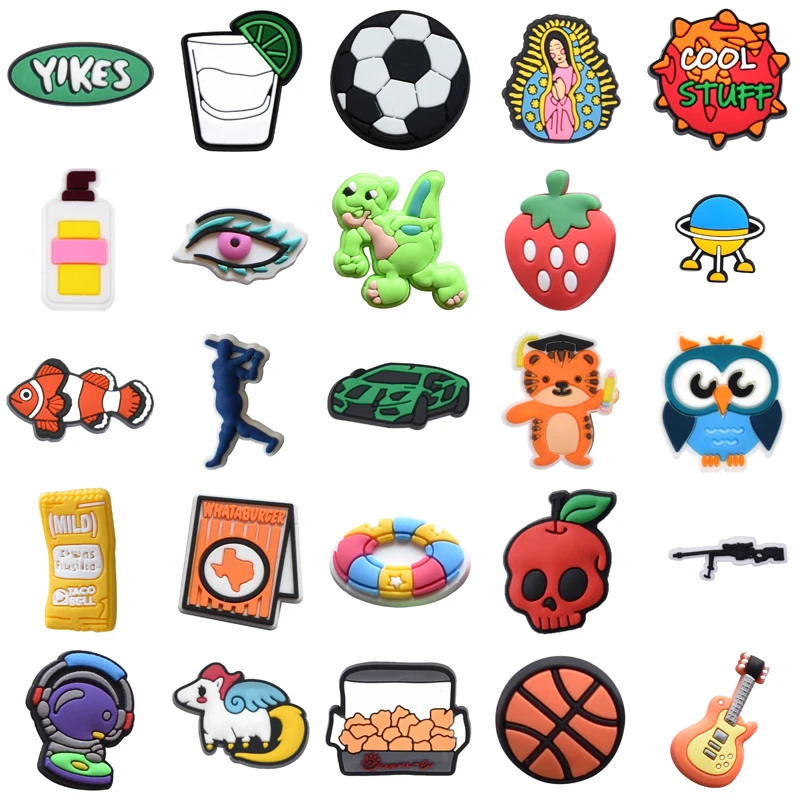 Shoes Accessories Para Pins Women Charm Decorations for Crocs Shoe Charms Boy Girl Set Jeans Packs Gifts Men Kids Wholesale Bulk
Shoes Accessories Para Pins Women Charm Decorations for Crocs Shoe Charms Boy Girl Set Jeans Packs Gifts Men Kids Wholesale Bulk