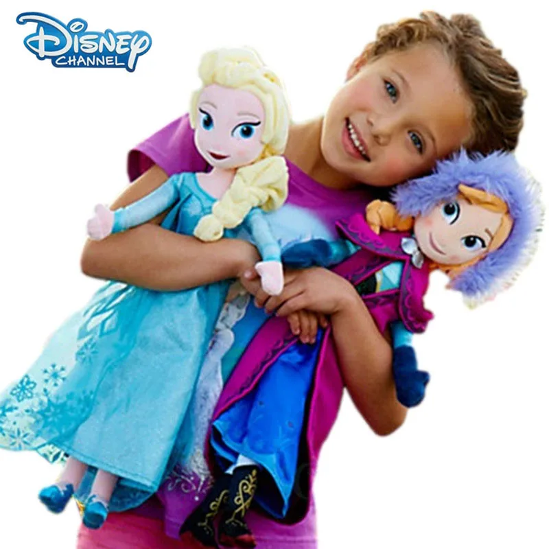 40/50 CM Frozen Snow Queen Elsa Stuffed Dolls Princess Anna Doll Toy Elza Stuffed Plush Toys for Kids Party Birthday Gift
40/50 CM Frozen Snow Queen Elsa Stuffed Dolls Princess Anna Doll Toy Elza Stuffed Plush Toys for Kids Party Birthday Gift