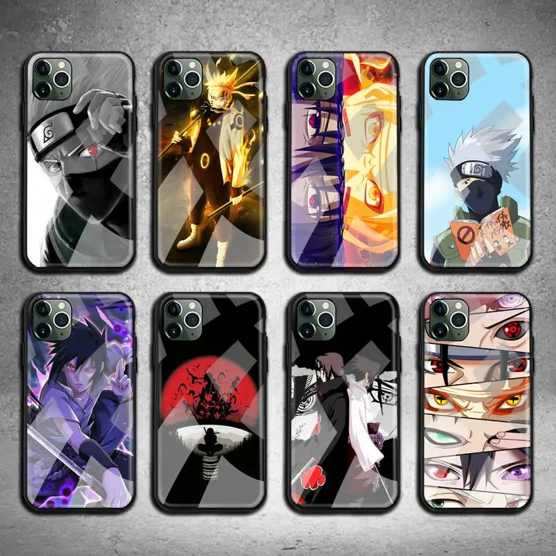 Anime Naruto Kakashi Sasuke Phone Case Tempered Glass For iPhone 13 12 11 Pro Mini XR XS MAX 8 X 7 6S 6 Plus SE 2020 cover
Anime Naruto Kakashi Sasuke Phone Case Tempered Glass For iPhone 13 12 11 Pro Mini XR XS MAX 8 X 7 6S 6 Plus SE 2020 cover