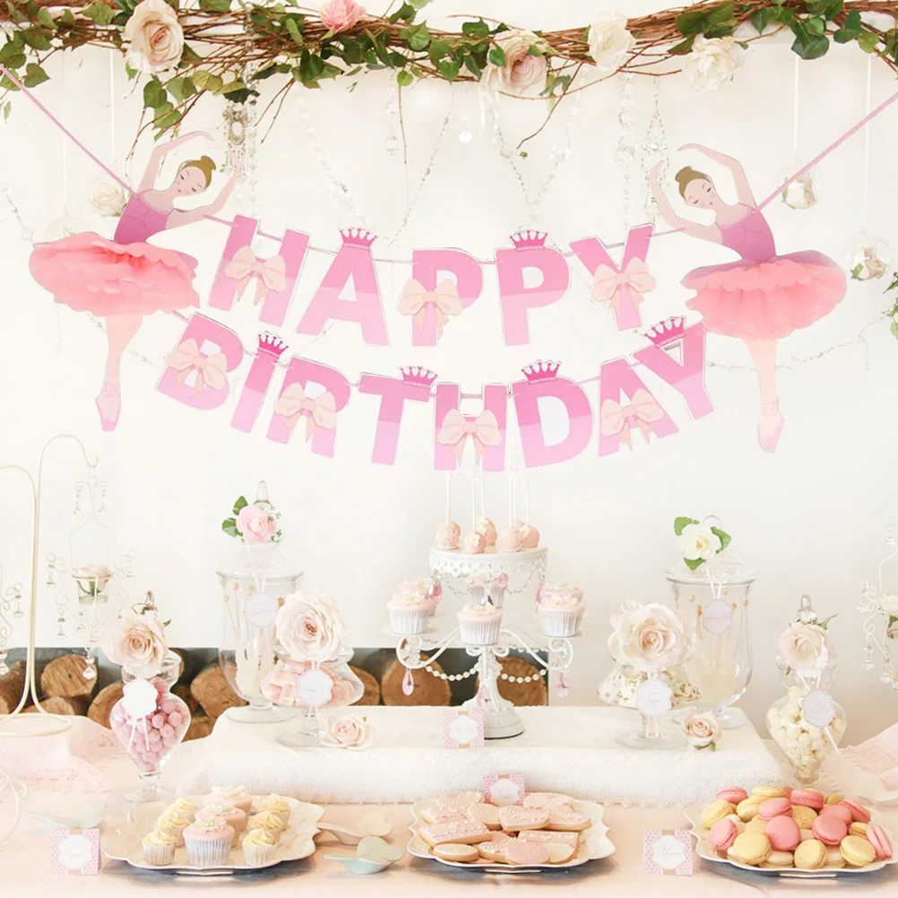 Banner Party Birthday Girl Bunting Decoration Garland Ballet Wedding Favors Supplies Decorations Shower Bridal Dancer Flag Dance
Banner Party Birthday Girl Bunting Decoration Garland Ballet Wedding Favors Supplies Decorations Shower Bridal Dancer Flag Dance