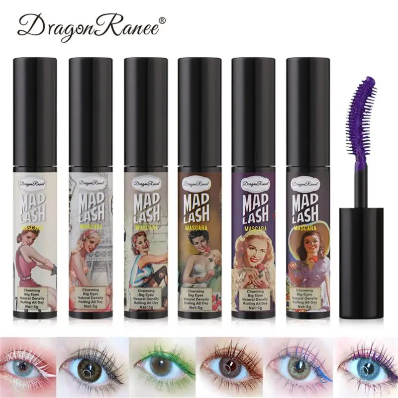6Colors Curling Silk Fiber Party Eye Makeup Colorful Mascara Waterproof Eyelash Extension Fast Dry Women Beauty Blue Purple
6Colors Curling Silk Fiber Party Eye Makeup Colorful Mascara Waterproof Eyelash Extension Fast Dry Women Beauty Blue Purple