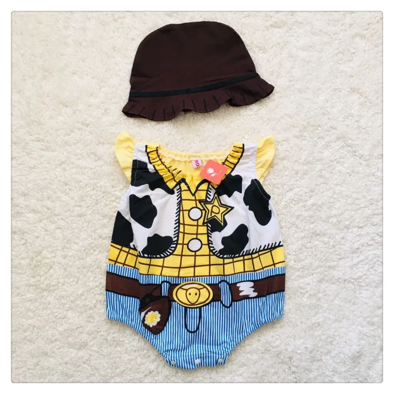 0-2 Years Old Summer Woody Styling Short Sleeves Two-piece Set of Hat Cartoon Cotton Baby Boys and Girls Comfortable Clothes
0-2 Years Old Summer Woody Styling Short Sleeves Two-piece Set of Hat Cartoon Cotton Baby Boys and Girls Comfortable Clothes