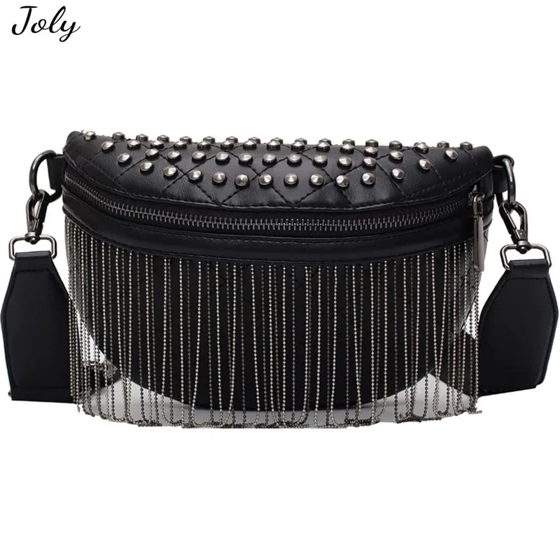 Женская поясная сумка, Кожаная поясная сумка для девушек, блестящая сумка через плечо с бахромой, нагрудная сумка с заклепками
Женская поясная сумка, Кожаная поясная сумка для девушек, блестящая сумка через плечо с бахромой, нагрудная сумка с заклепками