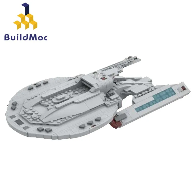 Buildmoc Star Treked Aircraft Carrier NCC-80102 Ship 572PCS MOC Set Building Blocks Kits Toys for Children Kids Gifts Toy Bricks
Buildmoc Star Treked Aircraft Carrier NCC-80102 Ship 572PCS MOC Set Building Blocks Kits Toys for Children Kids Gifts Toy Bricks